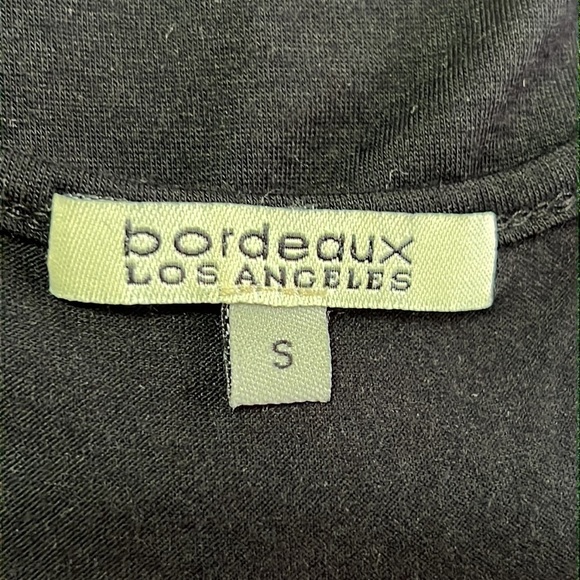 BORDEAUX Los Angela’s Women’s Small Black Sleeveless  Dress - Picture 9 of 12